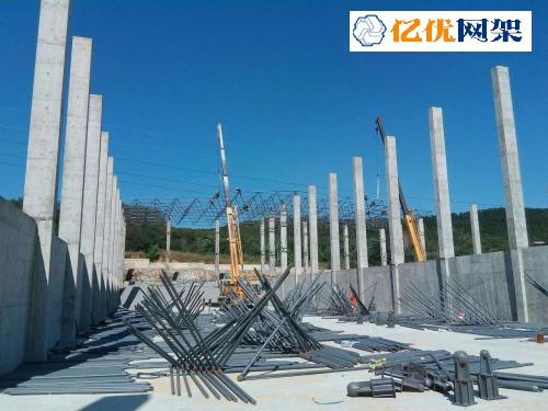 新乡料棚网架设计
